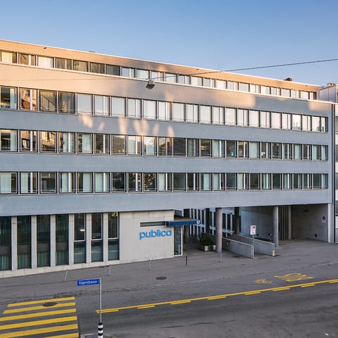 Gebäude PUBLICA Nordfassade