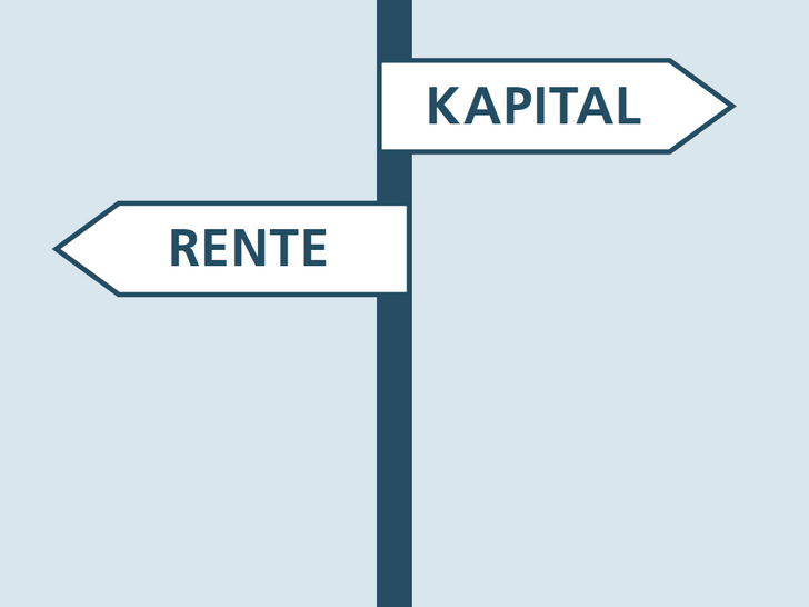 Rente oder Kapital?