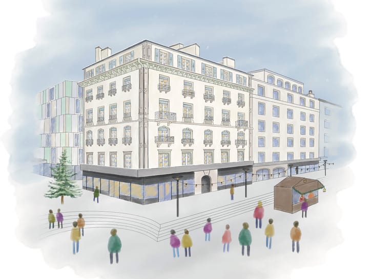 Im Immobilienportfolio von PUBLICA Rue du Mont-Blanc 26, 1201 Genève