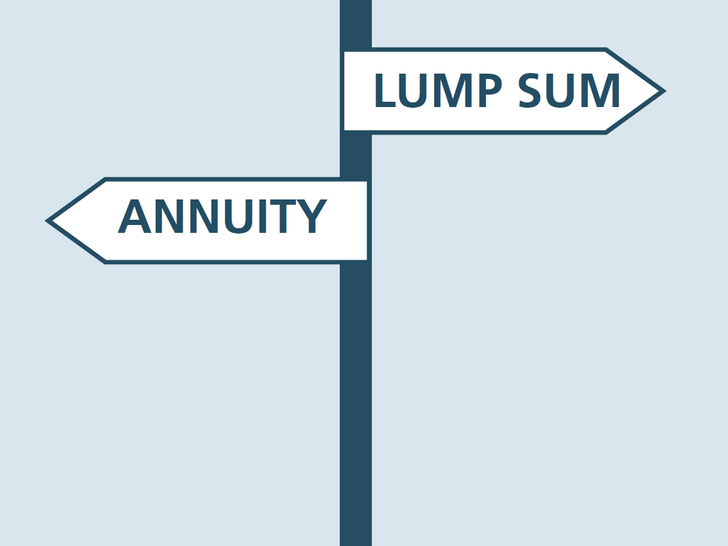 Annuity or lump sum?