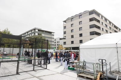 Richtfest in Chavannes