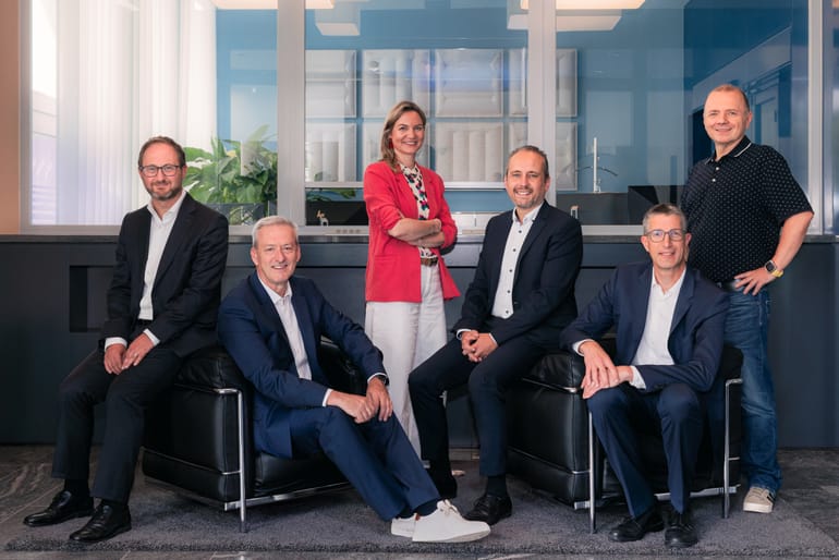 Gruppenfoto der Geschäftsleitung von PUBLICA