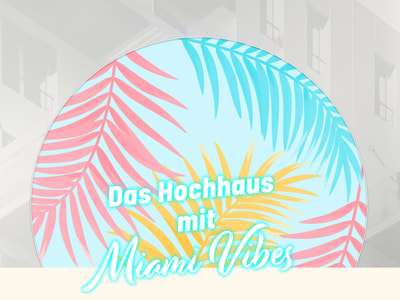 Hochhaus mit Miami Vibes: Bild aus der Vermarktungsseite des Hochhauses Sorrento in Stettbach